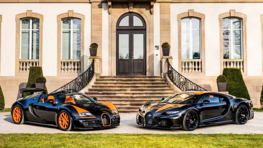 Pai do ano – Um colecionador de carros muito extravagante recebeu oito Bugattis,