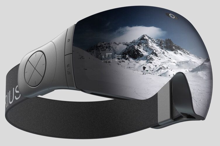Os googles de esqui inteligentes habilitados para AR Sirius OUTDOOR são projetados para mudar o mundo dos esportes de neve