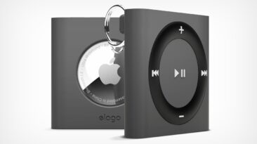 A adorável e nostálgica capa AirTag faz com que seu dispositivo de rastreamento pareça um Apple iPod Shuffle