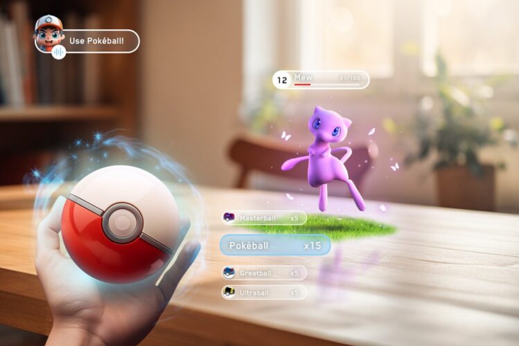 A computação espacial do Apple Vision Pro precisa de um aplicativo matador… e deveria ser um jogo Pokémon
