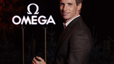 Eddie Redmayne no torneio OMEGA Masters